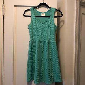 Sea Foam Green Mini Dress